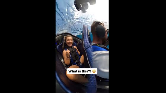 Thrilling underwater adventure in a seabreacher