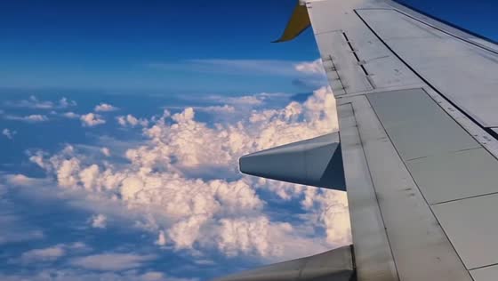 Massive anvil cloud captured from passenger aircraft over in Spain