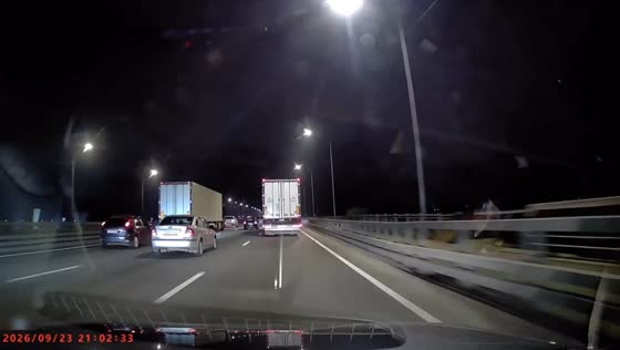Truck triggers chain-reaction crash involving eight vehicles in St. Petersburg, Russia