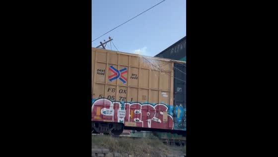 Train collision sparks explosions as low-hanging cables cause chaos in Tijuana