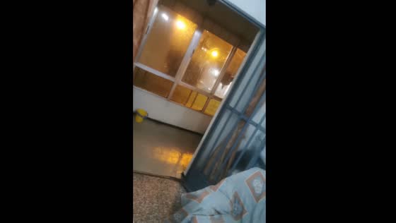 Hailstorm shatters glass in El Ejido, Almería
