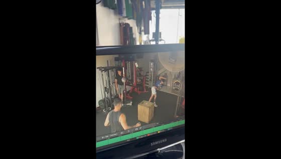 Football mishap causes laughter at Jip Center gym in Valparaíso, Chile