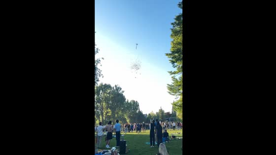 Money rain: drone drops 24,000 Swiss Francs