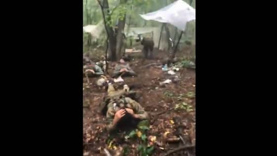 The capture of Russian soldiers in the territory of Kharkov region