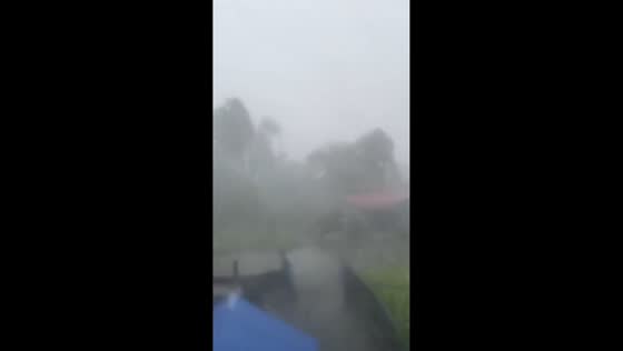 Storm Opong makes landfall amid intense weather in Oriental Mindoro, Philippines