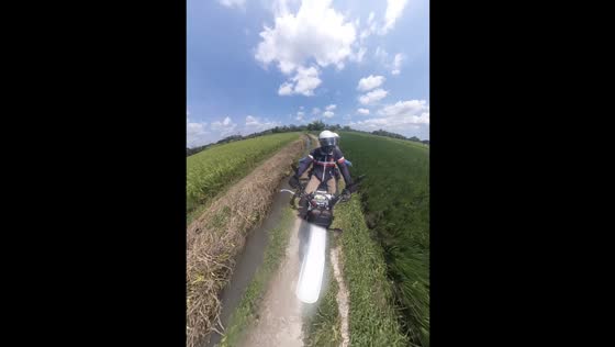Motorcycle crash in Bali leaves riders shaken but unhurt