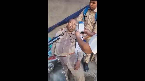 Kanpur head constable dies of heatstroke while inspector films incident