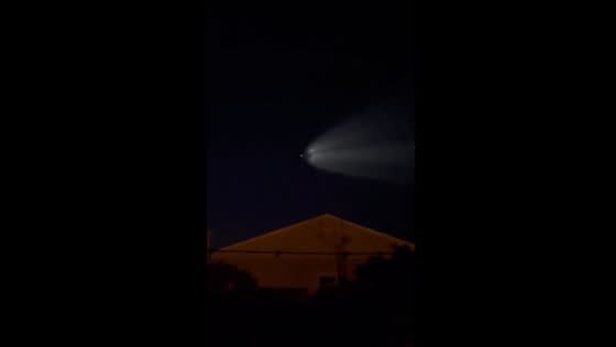 SpaceX Polaris Dawn passes over Jersey shore