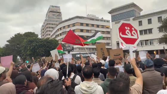 GenZ 212 protests continue in Casablanca, Morocco
