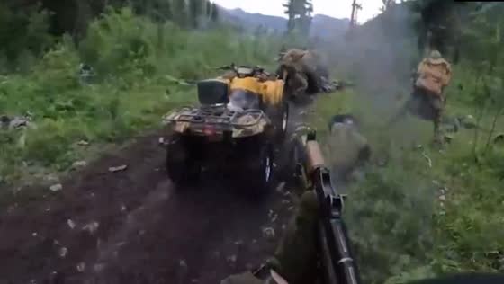 Violent confrontation erupts as Russian police clash with illegal jade miners in Buryatia