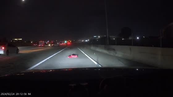 Drunk driver causes crash on I-5 South Exit, California 