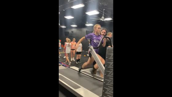 13-year-old soccer athlete hits 19mph on treadmill