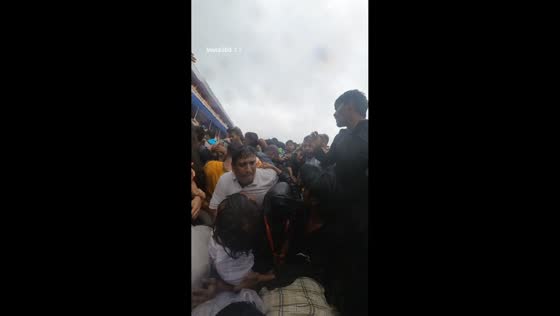 Crowd surge causes chaos during Rath Yatra in Puri, India