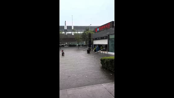 Severe flooding submerges streets across Shenyang, China
