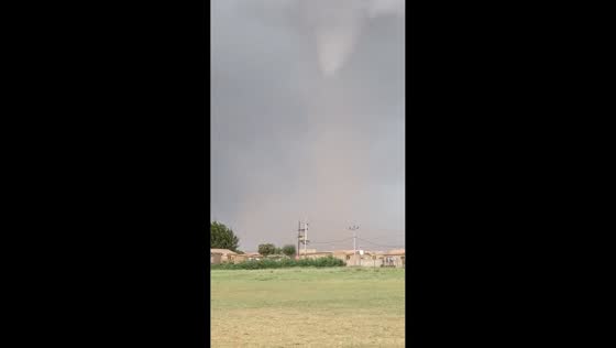 Tornado hits in Randfontein, South Africa