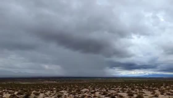 Thick storm clouds gathering near Laughlin, Nevada, USA