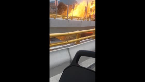 Gas pipe explosion sparks panic in Iztapalapa, Mexico