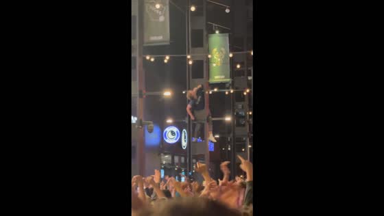 Thousands of Brewers fans celebrate historic World Series victory at Deer District in Milwaukee, USA