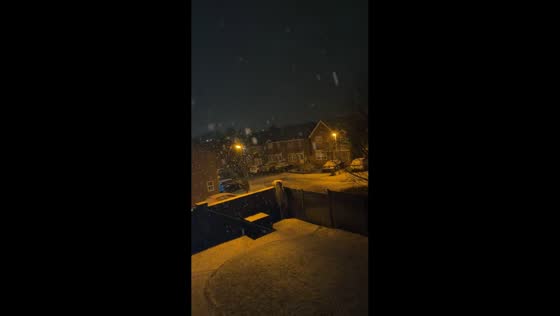 Significant snowfall blankets streets in West Midlands, UK
