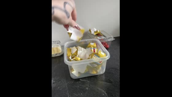 Static electricity woes: why candy wrappers refuse fall into a container