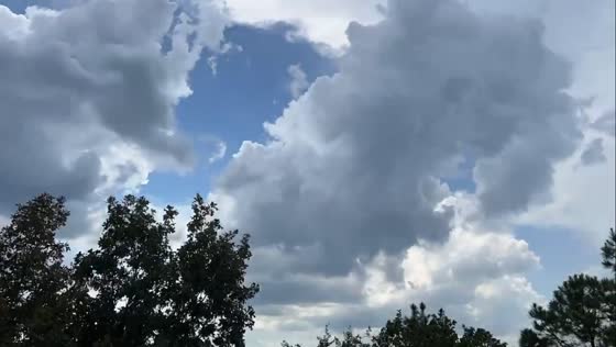 Time-lapse of thunderstorm moving through Ferndale, Michigan, USA