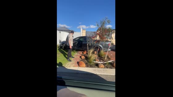 Driver crashes into Perth property fence