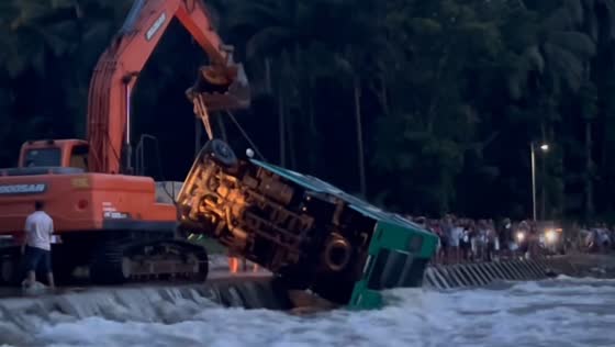 Rescue vehicle swept into spillway kills four in Zamboanga del Norte, Philippines
