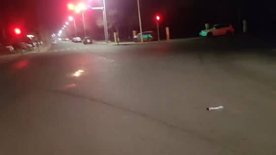 Firecracker unexpectedly bounces back toward friends in Hebei, China
