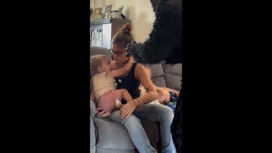 Children scared by brother in Gorilla costume in Dayton, Ohio