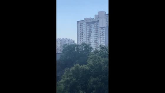 Venezuelan residents sing national anthem in Santiago, Chile