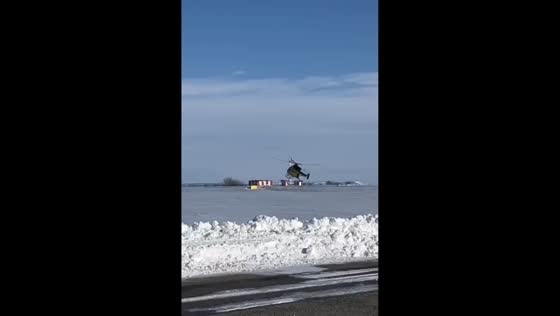 Air ambulance helicopter makes emergency landing in Stavropol, Russia