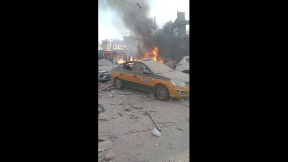 China's Hebei Province gas explosion injures 14