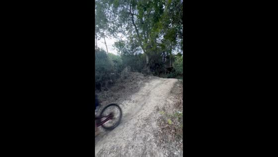 Boy loses control on bicycle ramp in Monte Carlo, Monaco