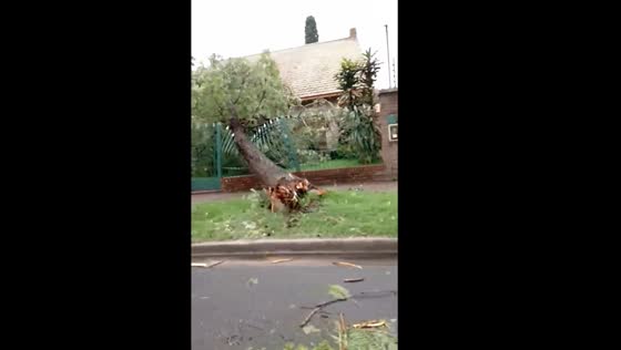 Tornado strikes Hurlingham, Buenos Aires