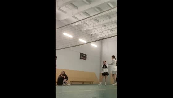Girl hit in face during ball game in Lysva, Russia