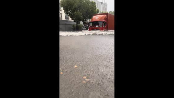 Severe flooding hits Wuxi as Tropical Storm Dolphin brings torrential rain in China