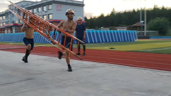 Firefighting challenge takes unexpected turn in Heilongjiang, China