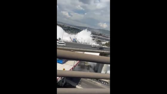 Massive gas tanker explosion in Iztapalapa, Mexico