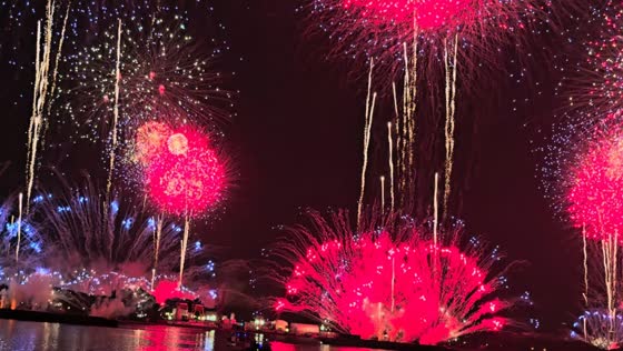 Fireworks spectacle honors America's 250th anniversary in Washington, D.C., USA