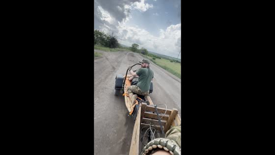 Life-saving innovation: Ukrainian volunteers test equipped truck for military evacuations in Chasiv Yar