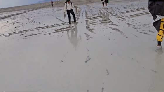 Embracing the unexpected: walking through the mud at Burning Man 2023