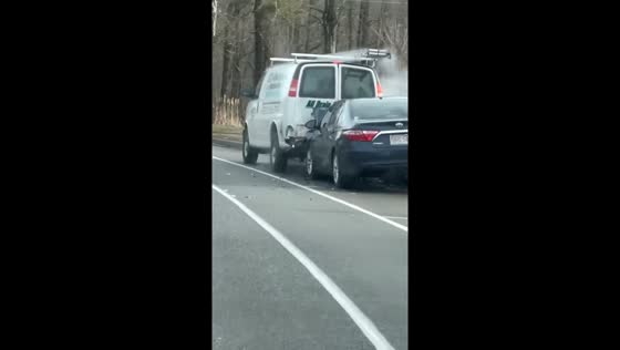 Reckless drunk driving leads to destructive crash in Bolton, Massachusetts: caught on camera