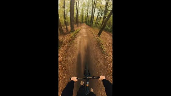 Teen trail biker falls after missing landing in Hamburg, Germany