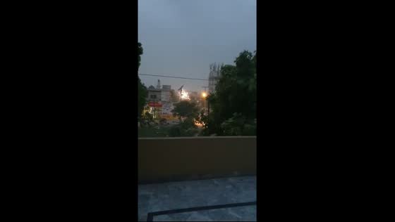 Thunderous chaos: Lahore, Pakistan, hit by violent storm and electric explosions