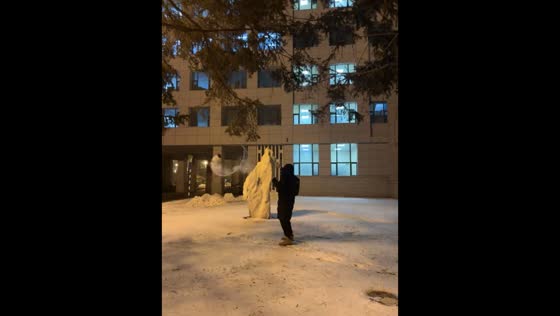 Man’s ice-water experiment goes wrong in Jilin, China