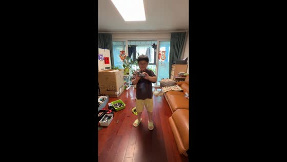 Boy accidentally hit by spinning Lego pieces in Shanghai, China