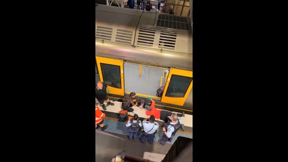 Man falls into platform gap at Homebush Station in Sydney