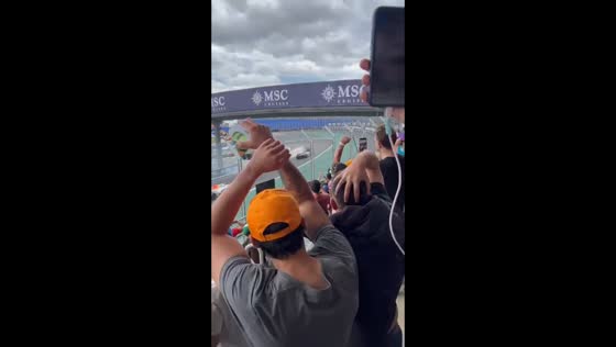 Formula 1 collision involving Gabriel Bortoleto in São Paulo, Brazil