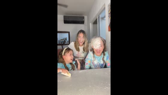 Kitchen chaos: flour fun with the kids!