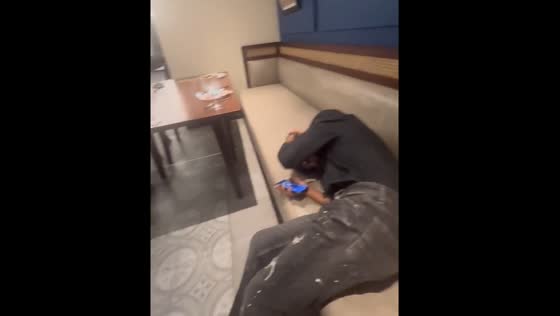 Person hits head on chair while sitting to take video in Kottayam, Kerala